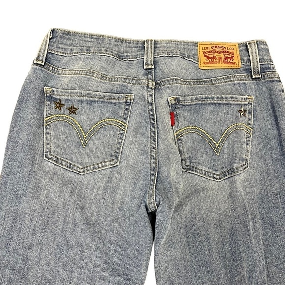 LEVI’S 535 Super Skinny 26 Stars Hearts - Picture 5 of 11